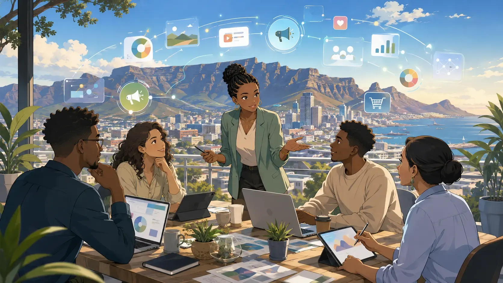 Architecting Growth: The Art of Marketing Management in the South African Narrative